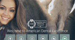 Desktop Screenshot of americandentalexcellence.com